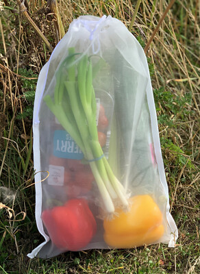 NET BAG FINE MESH STRAINING DRAINING SIEVE FILTER DRAW STRING FOR