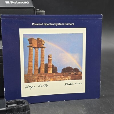 Polaroid Spectra System SE Instant Film Camera With Book