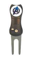 The Avengers Marvel Logo Golf Ball Marker w/ Premium Switchblade Divot Tool