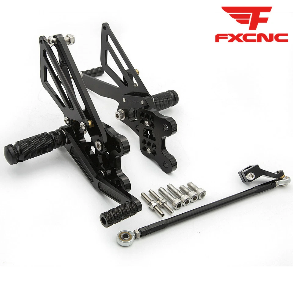 Para Kawasaki Ninja ZX12R 2000-2001 CNC Reposapiés Estriberas Pedales Foto 4 de 4