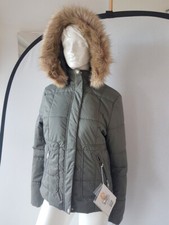Poivre Blanc ski jacket women's khaki grey size L/M (approx. size 38) **NEW* NEW