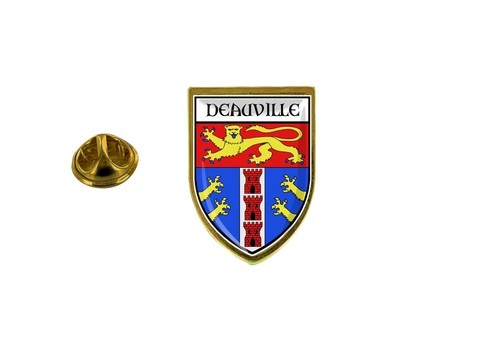 pins pin badge pin's souvenir ville drapeau pays blason deauville - 第 1/1 張圖片