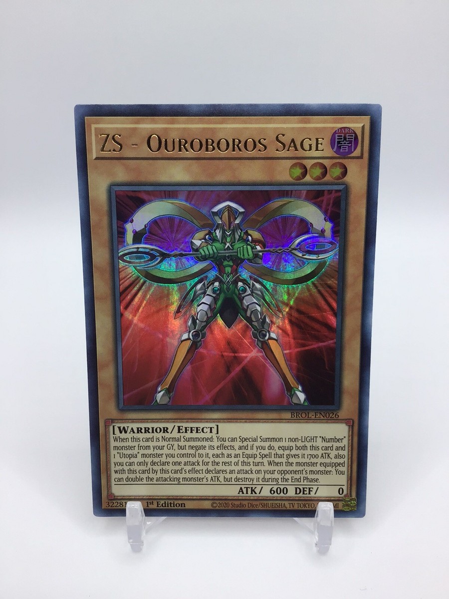さぶろー Yu-Gi-Oh! ZS-Ouroboros Sage BROL-EN026, Ultra Rare, 1st Edition