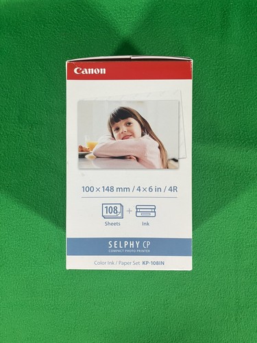 Genuine Canon Selphy Color Ink KP-108IN UNOPENED w/ extra set from open box. - Afbeelding 4 van 10