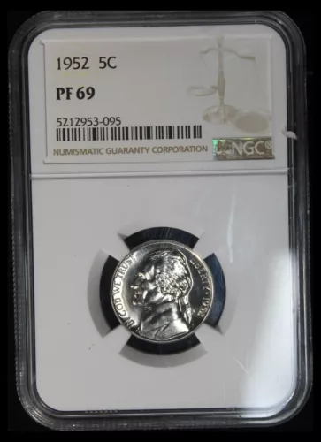 1952 Jefferson Nickel - NGC PF-69                                     TQ3028/BLH