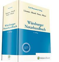 Thumbnail - Würzburger Notarhandbuch | Buch | 9783452297488