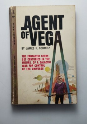 Agent of Vega by James H. Schmitz Paperback Book