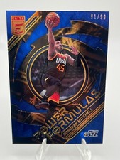2021-22 Donruss Elite - Power Formulas Donovan Mitchell #15 Blue /99