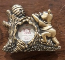 Gold WinnieThe Pooh Magnetic Picture Frame