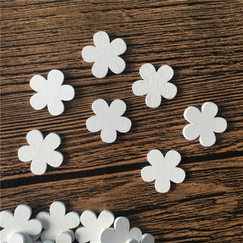 Wedding Wood Centerpiece Wooden Discs Wood Flower Pieces Wood Flower Shape