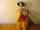 Vintage (1966) Mattel Madge Doll. Moveable Arms & Legs. W/ Yellow Gown.