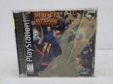 Perfect Weapon (Sony PlayStation 1, 1996) Complete With Manual Used