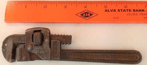 Trimont Roxbury Alloy Small 6.5" OLD Pipe Wrench - Picture 5 of 7