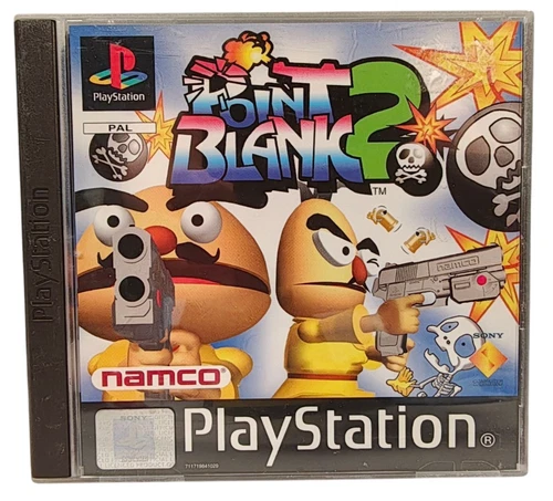 Point Blank 2 PS1 Rare PlayStation Game 100% Complete With Manual UK PAL