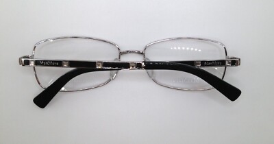Max Mara マックスマーラ MM5167-D 060 Eyeglass Frames Gray Max Mara MM 1115 99C Silver Black Optical Metal Eyeglasses