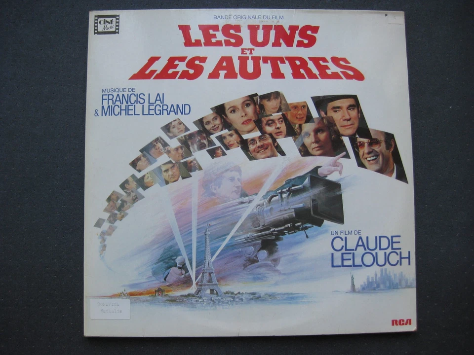 disque 33 tours  musique de film : les uns et les autres  - Photo 1/1