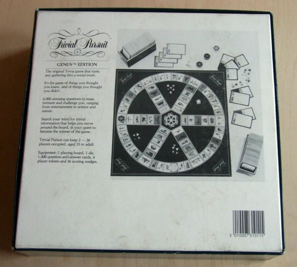 Trivial Pursuit ‒ Genus Edition ‒ Irish Version (Parker/Horn Abbot, 1987) - Image 2 of 4