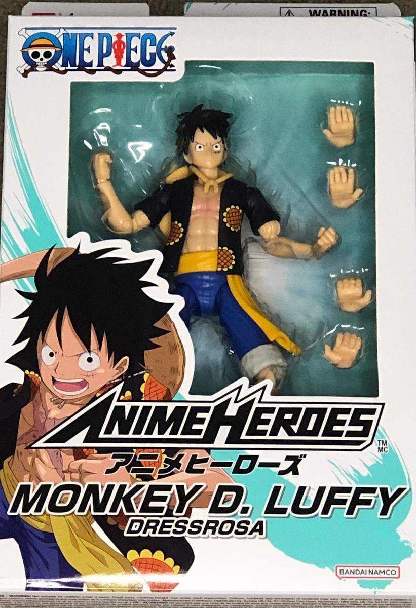 One Piece Anime Heroes Monkey D. Luffy (Dressrosa Ver.) | eBay