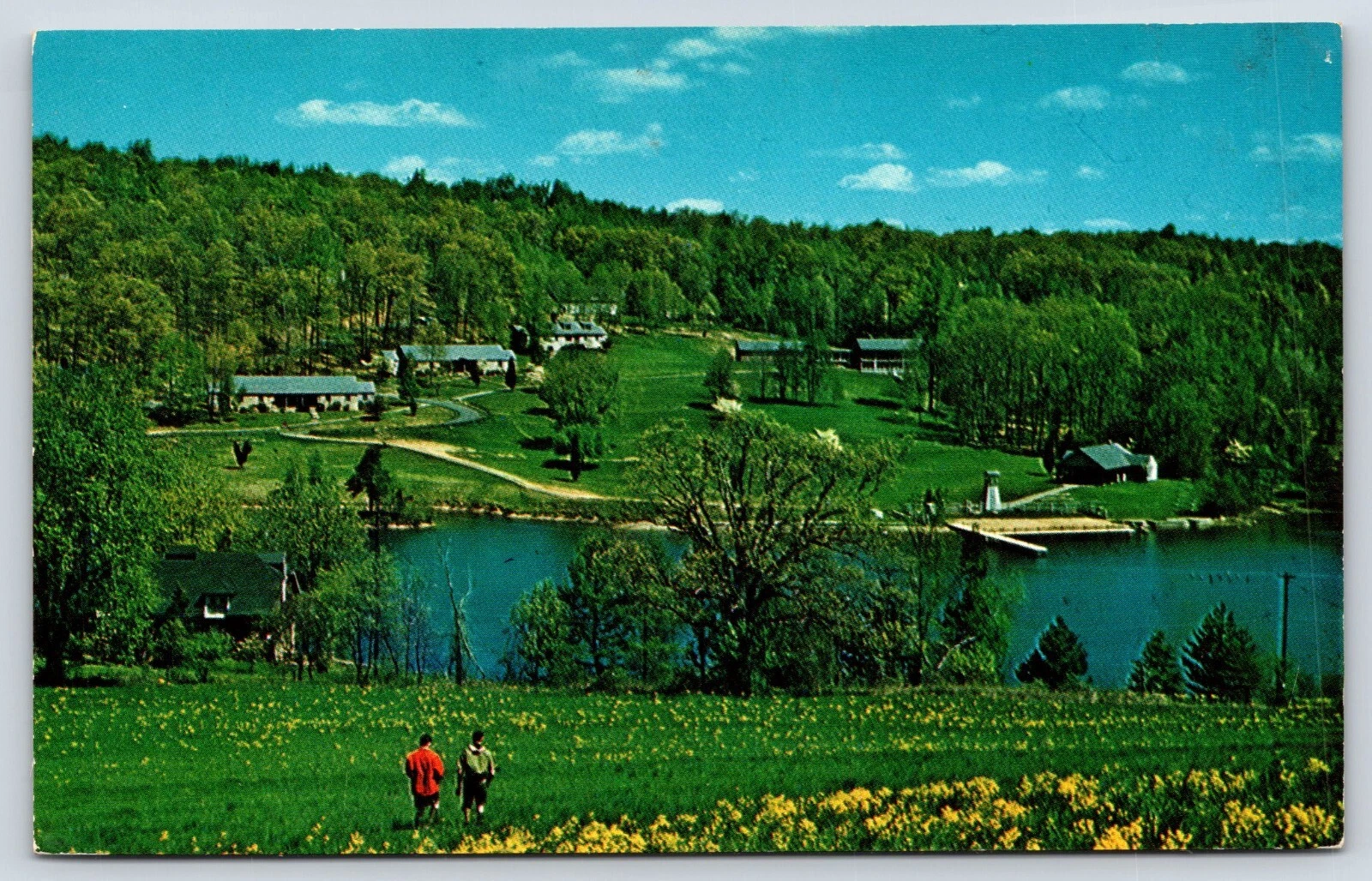 New Jersey Mendham Schiff Scout Reservation National Training Vintage Postcard - Picture 1 of 2
