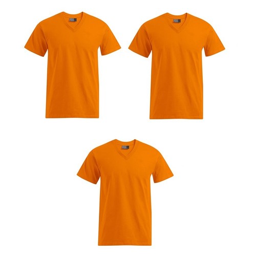 3er, 5er Pack Herren Promodoro Premium V-Neck T-Shirts veredelte Baumwolle S-5XL - Bild 35 von 88