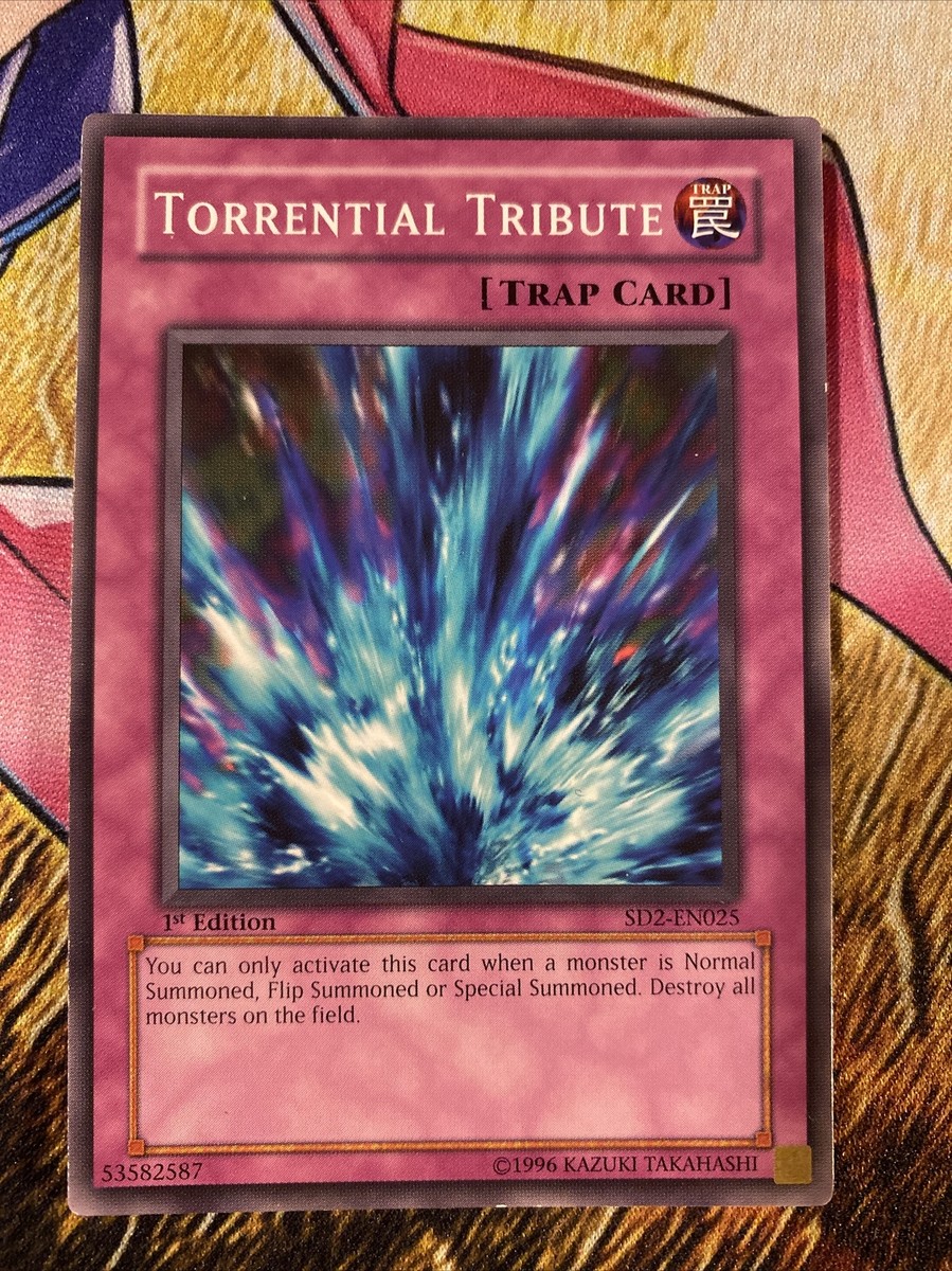 AA) Yugioh! Torrential Tribute - SD2-EN025 - Common - 1st Edition LP