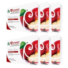 Treefrog Xtreme Fresh Box 6 Packs Tree Frog Apple Squash Scent Car Air Freshener