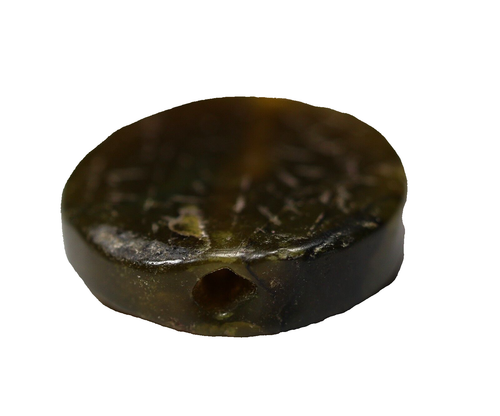 Ancient Islamic Stone Stamp Seal Amulet Post 7th Century AD With Inscription - Picture 5 of 5