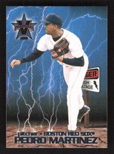 2000 Vanguard High Voltage Boston Red Sox Baseball Card #9 Pedro Martinez