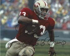 ROGER CRAIG SAN FRANCISCO 49ERS SIGNED AUTHENTIC 8x10 PHOTO D w/COA 33 NFL WR