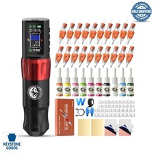 Wireless Tattoo Pen Kit with Long-Lasting Battery  Custom Modes