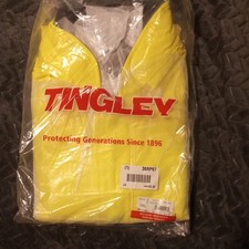 Tingley J24122 Icon ANSI Class 3 Rain Coat Jacket, High Visibility Lime, 3XL