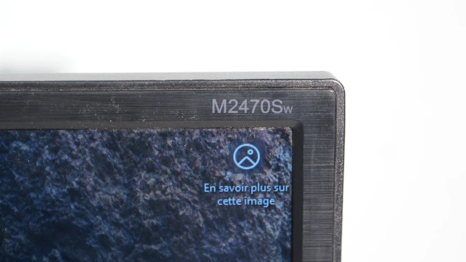 AOC Monitor m2470Swh 23.6" Full HD LED MVA 2x HDMI VGA PC 1080p 60Hz Screen - Image 2 of 4