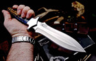 CFK Handmade AUS 10 Custom PINE CONE Replica Medieval Dagger Hunting Sport Knife