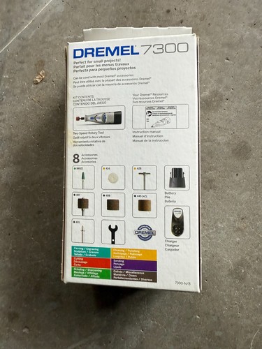 Only Estuche Rigido Eva Para Dremel 7300-N/8 Minimite De 4.8Voltios Inalambrico - Picture 3 of 11