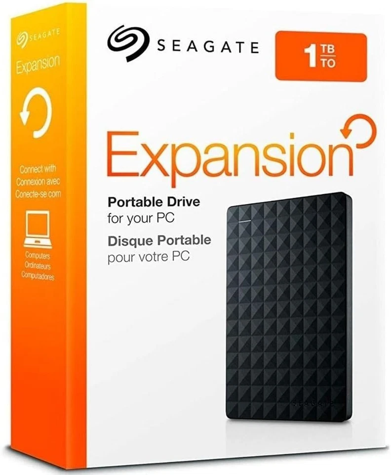 1TB Seagate 2,5" Externe Festplatte STEA1000400 Expansion Portable Drive SRD0NF1 - Bild 1 von 4