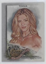 2022 Topps Allen & Ginter Hot Box Silver Portrait Kendall Toole #207 0t2