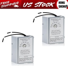 1/2 Pack 58033 Single Speed Adjustable Thermo...