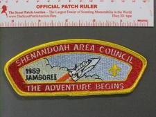 Boy Scout Shenandoah Area Council JSP 1989 National Jamboree 1943PP