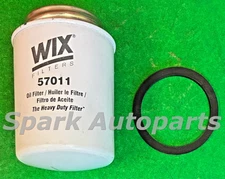Engine Oil Filter WIX 57011 For ALLIS-CHALMERS, CASE, HYSTER