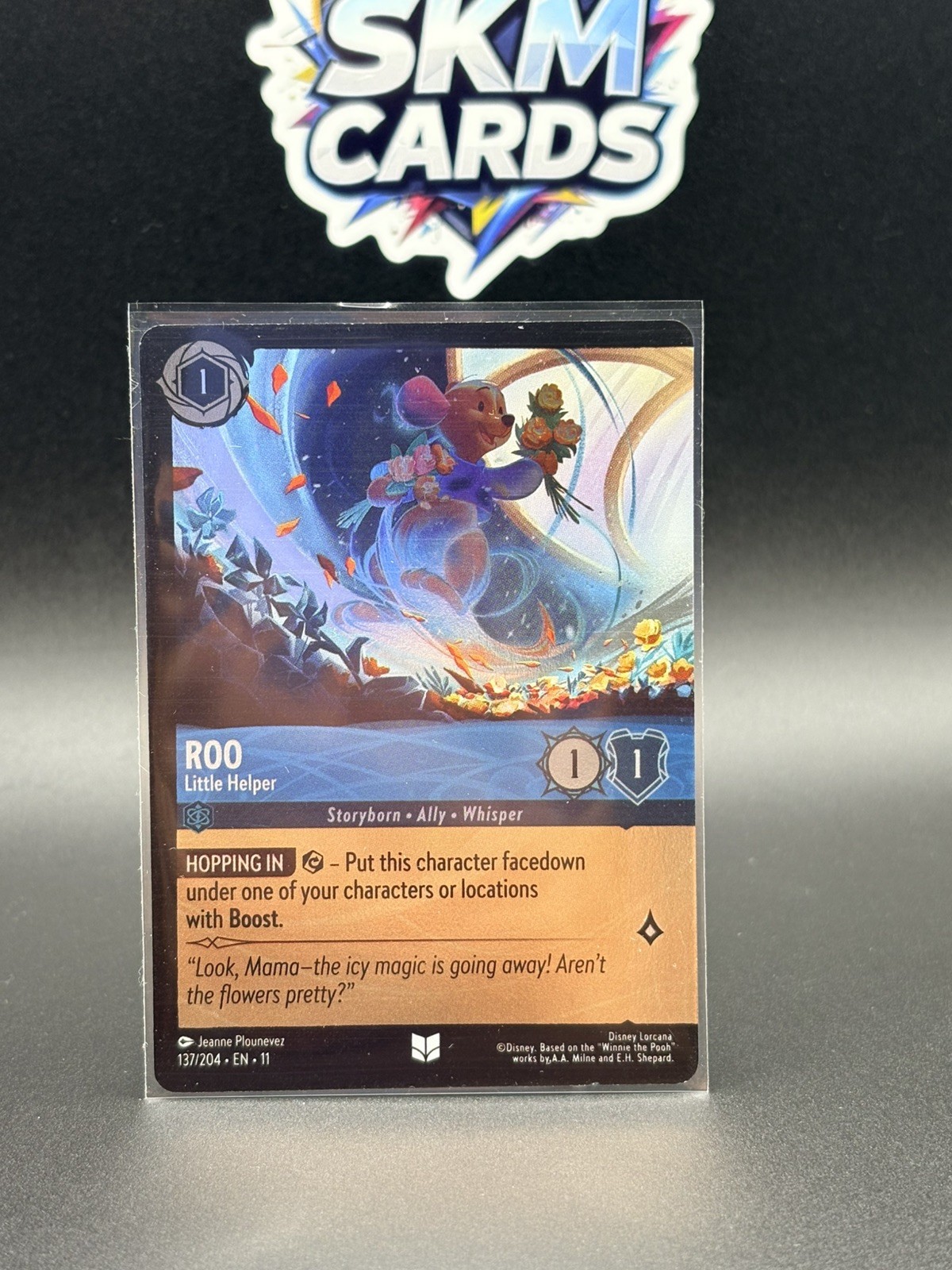 Disney Lorcana Winterspell Roo Little Helper 137/204 Uncommon Foil NM