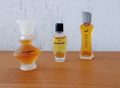 REGINE'S Parfum 5 ml + NONCHALANCE 4 ml EdT  + PURSENCE mondi  5 ml EdP