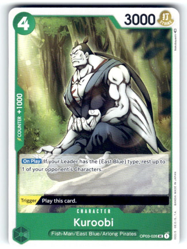 Pillars of Strength #OP03-026 Kuroobi