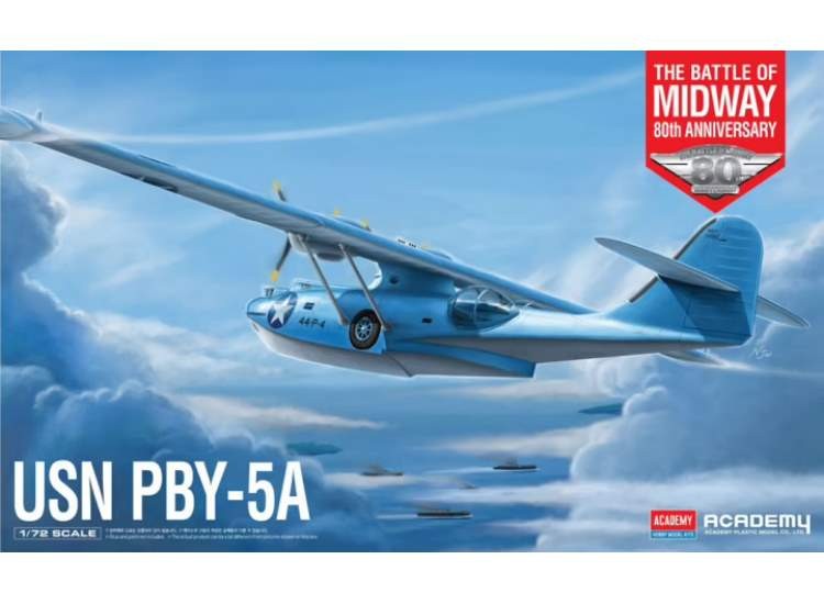 Academy 12573 1/72 USN PBY-5A Catalina Battle of Midway 80th Anniversary