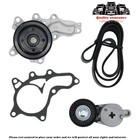 Water Pump & Drive Belt Tensioner Kit Fits For Toyota Camry RAV4 Scion tC 2.5L