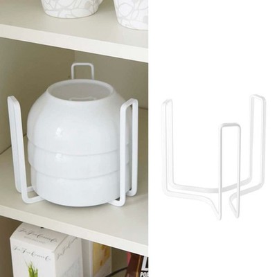Dinnerware Bowl Plate Holder Fit for 6.5 Inches Diameters Bowl, Metal Bowl St...