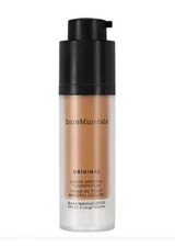 Bareminerals original liquid mineral foundation golden deep #28 NIB 1 oz/30ml