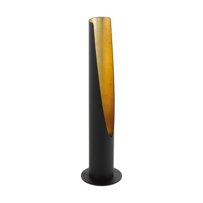Schwarz Gold Moderne Tischlampe Nachtlampe 400lm 1x5W/GU10 6x39,5 [cm]