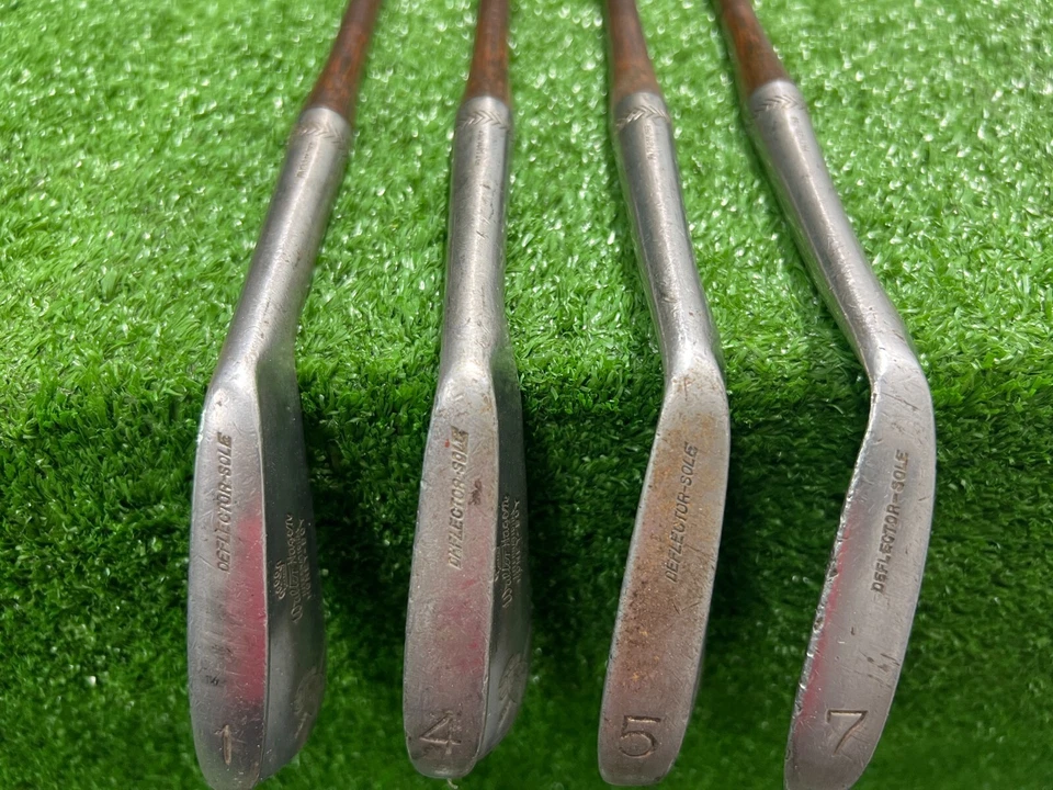 Juego de Hierro Walter Hagen Honey-Boy Biflector Back 205 Todo Original Nogal Foto 4 de 4