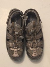 Orthofeet Women's Verona Orthopedic Heel Strap Fisherman Sandals X-Wide Size 9