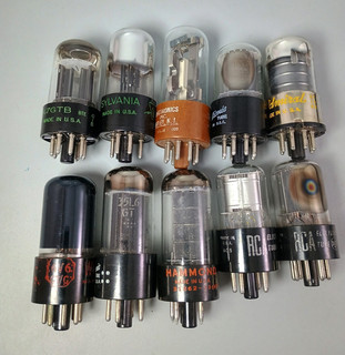 99 Cent Tubes! 10 VINTAGE ELECTRON TUBES 6SN7 6SN7GT 6SL7 ETC